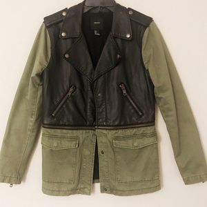 Two-Tone Utility Jacket